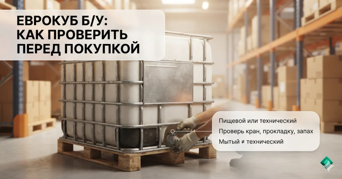 Еврокуб б/у: как проверить перед покупкой и не купить хлам